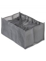 Органайзер для хранения, 7 секций, 35х24х17 см, серый, Y6-10755