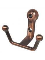 Крючок-вешалка 6.3х5 см, ЦАМ, StahlBuro, 308 AС, 16135, медь