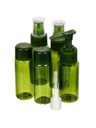 Набор путешественника косметичка + 5шт бутылочек, T2022-7116