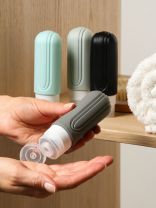 Флакон для путешествий 4 шт, пластик, силикон, A350064