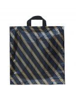 Пакет 40х44 см, 43 мкм, ПЭТ ПНД, с петлевыми ручками, в ассортименте, Тико, Полоса