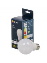 Лампа светодиодная E27, 11 Вт, 80 Вт, 220 В, груша, 4000 К, нейтральный белый свет, Lofter