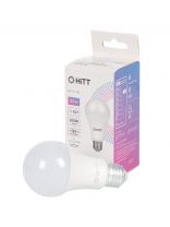 Лампа светодиодная E27, 32 Вт, 320 Вт, 230 В, груша, 4000 К, нейтральный белый свет, HiTT, HiTT-PL-A60, A60, 1010023