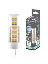 Лампа светодиодная G4, 7 Вт, 60 Вт, 230 В, капсула, 4000 К, нейтральный белый свет, TDM Electric, SQ0340-0220
