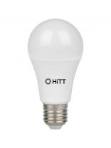 Лампа светодиодная E27, 27 Вт, 230 В, груша, 3000 К, теплый белый свет, HiTT, HiTT-PL-A60, A60, 1010016