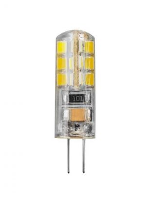 Лампа светодиодная G4, 3 Вт, 220 В, капсула, 2800 К, теплый белый свет, Ecola, Corn Micro, 40х15мм, LED