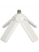 Лампа светодиодная E27, 65 Вт, 230 В, 4000 К, холодный белый свет, General Lighting Systems, GLDEN-HPBR-6, раскладная 4 лопасти, 661619