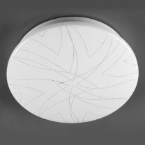 Светильник светодиодный, General Lighting Systems, GSMCL-017-24 Fenix, 24 Вт, 6500 К, 1560 Лм, IP20, 32.5х30х6 см, холодный белый свет