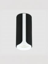 Светильник накладной General Lighting Systems, Монохром, 50 Вт, GU10, на 1 лампочку, IP20, d5.8х6х13 см, Спот, черный-белый, 661708