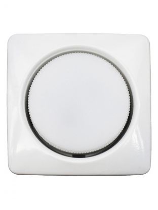 Светильник встраиваемый GX53, квадратный, обьемный, белый, General Lighting Systems, GCL-GX53-H38-W