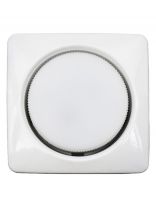 Светильник встраиваемый GX53, квадратный, обьемный, белый, General Lighting Systems, GCL-GX53-H38-W