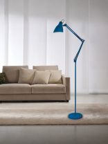 Светильник напольный E27, 40 Вт, синий, абажур синий, Camelion, KD-332 C06, 13874