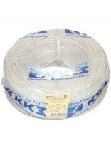 Провод ШВВП, 2х0.75 мм2, 200 м, медь, ГОСТ, белый, ККЗ, 22545