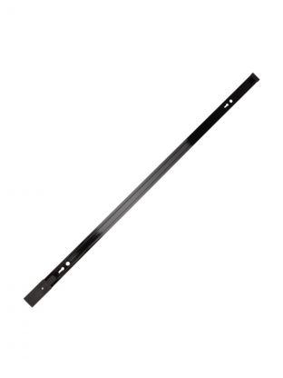 Шинопровод алюминий, 1 м, черный, 1-фазный ,кабель ввод,заглушка для трековых светильников, Rexant, 612-002