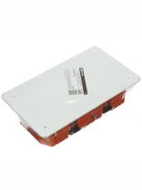 Коробка распаячная, скрытая, 172х96х45 мм, TDM Electric, с крышкой, пластиковые лапки, IP20, SQ1403-1026