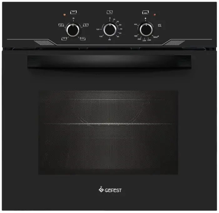 Газовый духовой шкаф GEFEST ДГЭ 621-01, черный