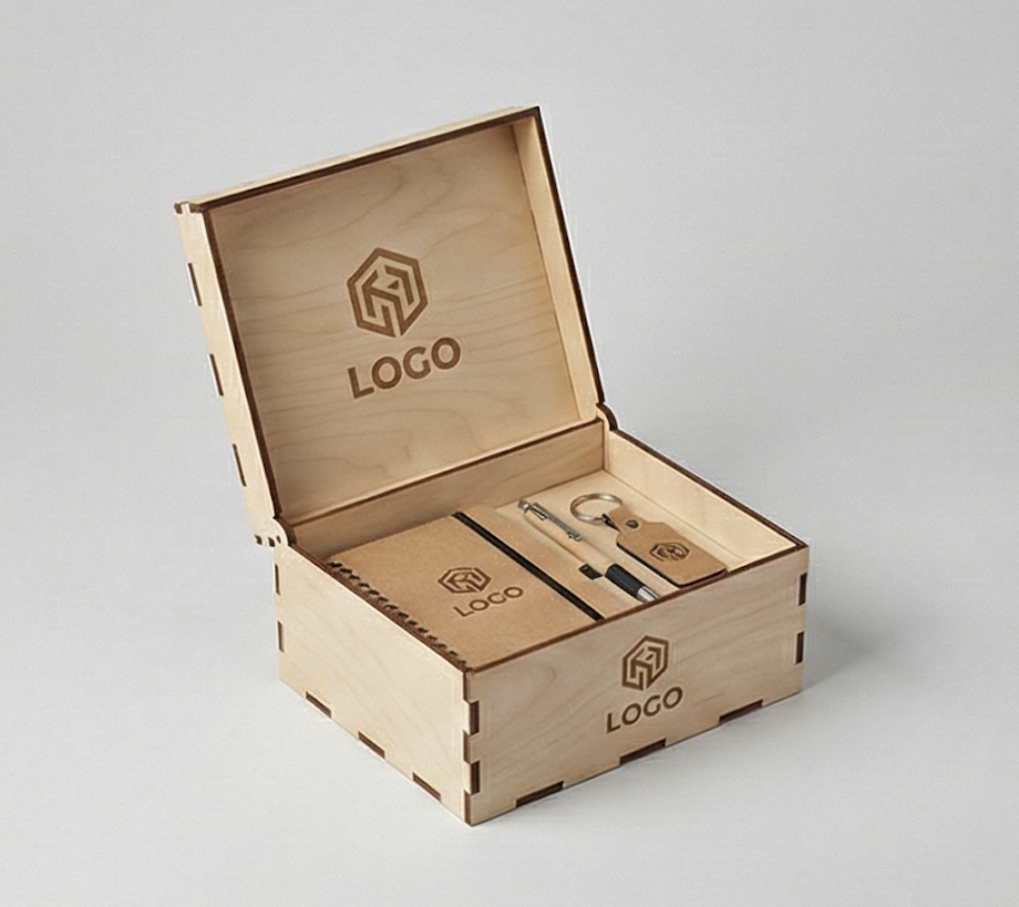 Коробка welcome pack с логотипом (S)