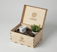 Коробка welcome pack с логотипом (M)