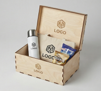 Коробка welcome pack с логотипом (L)