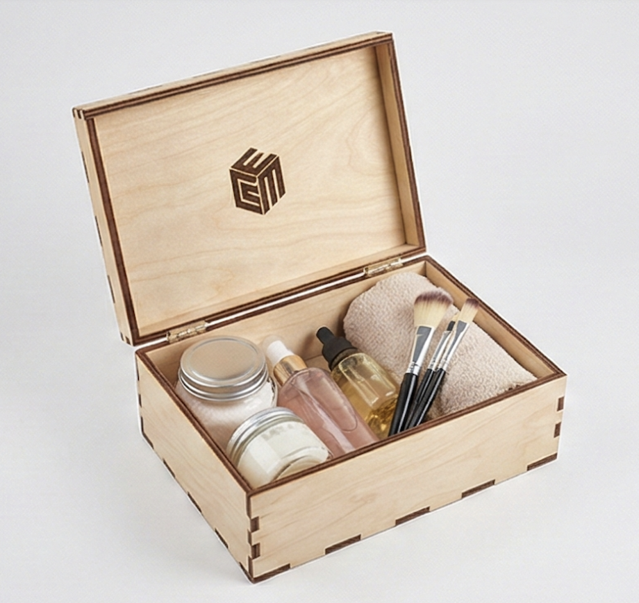 Коробка для косметического набора с логотипом