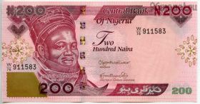 Нигерия 200 найр 2024