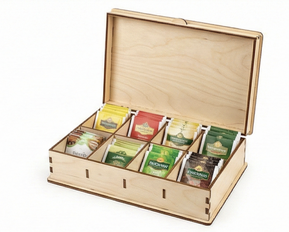 Органайзер для чайных пакетиков (8 секций)