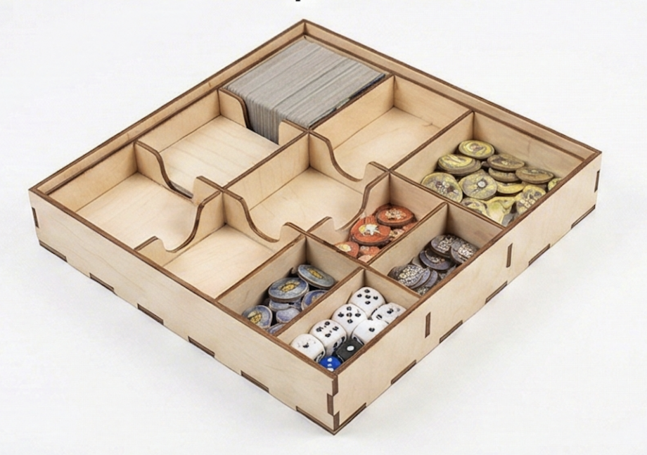 Инсерт (вкладыш) универсальный для настольной игры 30×30