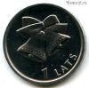 Латвия 1 лат 2012