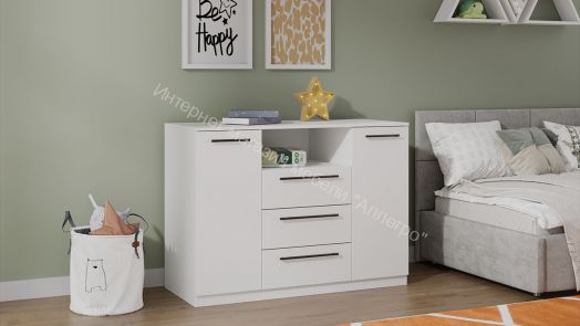 Комод комбинированный «Агата» - 200.008.000 Белый