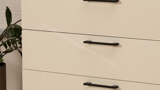 Комод «Нео» - 502.000.000 Дуб Крафт золотой, Белый