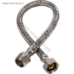 Подводка гибкая 120 см ГАЙКА-ШАЙБА