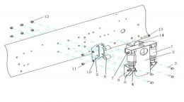 Амортизатор для Howo70