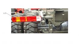 Правый комбинированный задний фонарь для Howo70