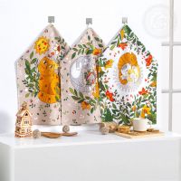 Набор полотенец из рогожки "Мурлыка" (3шт.)