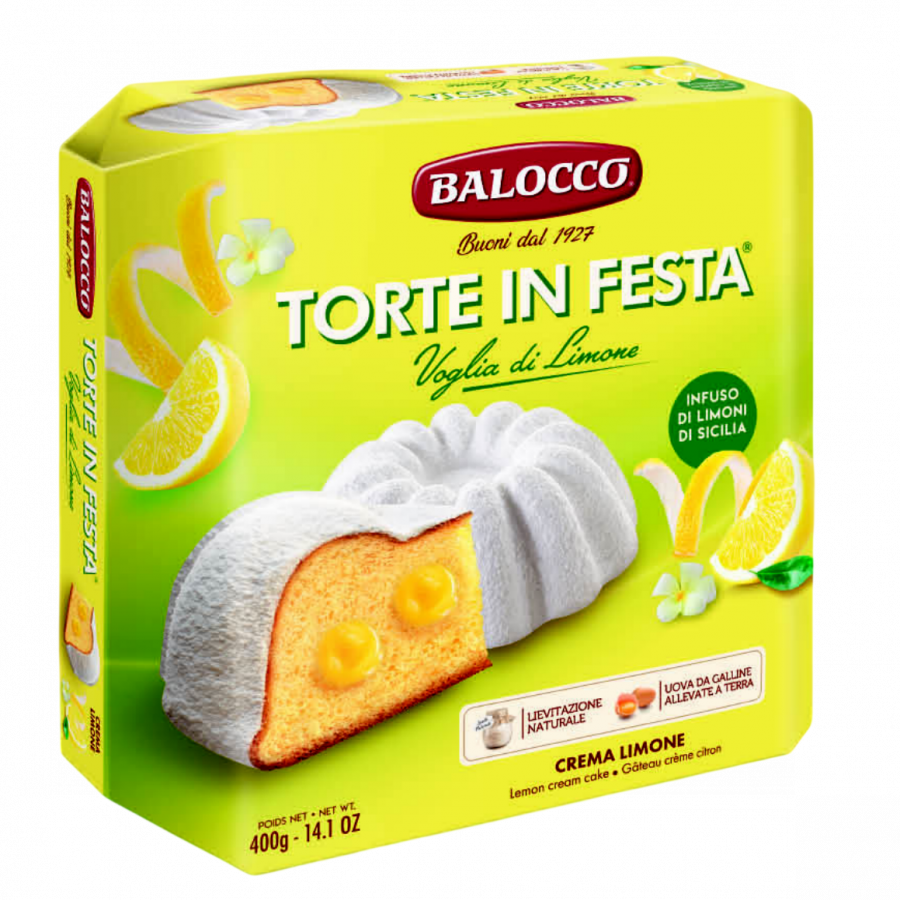 Торт Лимонный Balocco 400 г