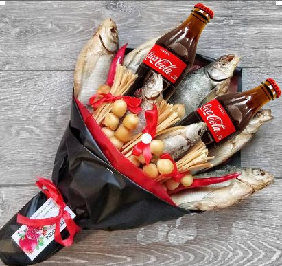 Фуд букет для мужчин