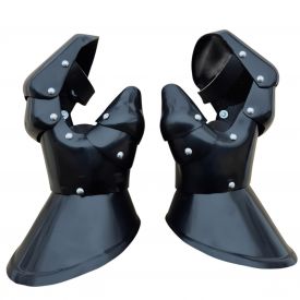 Варежки Глянцевые Бугуртные Пластиковые (пара). Серия "Оникс"