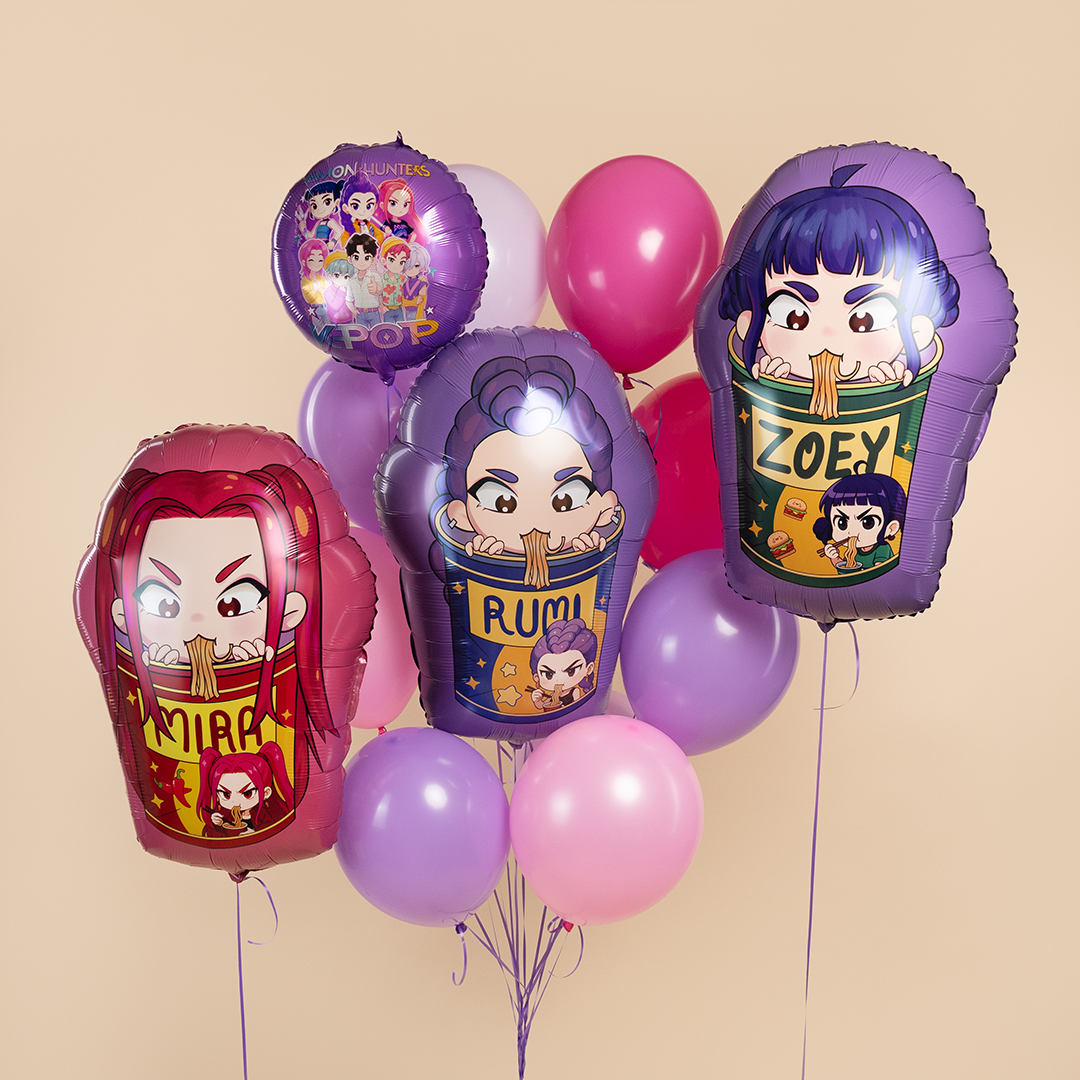 Сет кейпоп из шаров с гелием