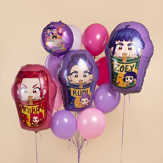 Сет кейпоп из шаров с гелием