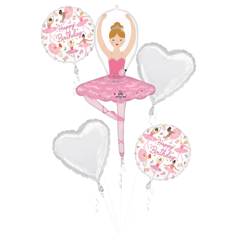 Набор фольгированных шаров Балет с гелием