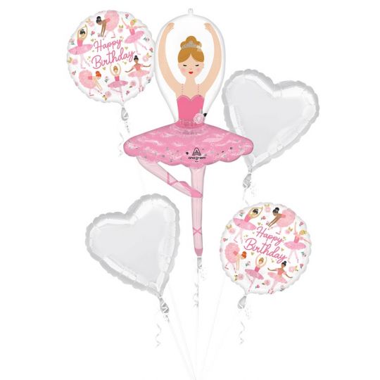 Набор фольгированных шаров Балет с гелием