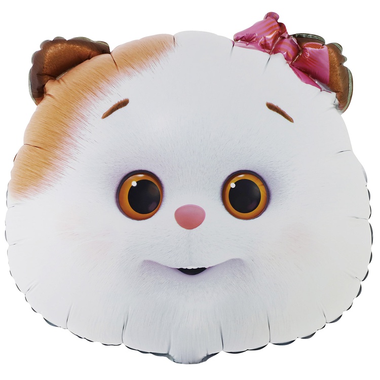 Кошечка Ли-Ли голова фигурный фольгированный шар с гелием