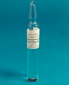 ГСО ионов мышьяка с концентрацией 0,1 г/л и фон-соляной кислотой 0,1М (6 мл) (ГСО 7264-96)