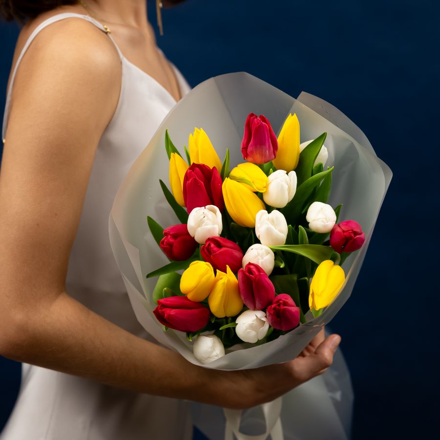 Тюльпаны микс от 25шт