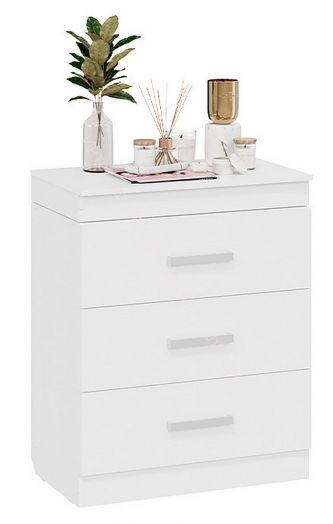 Комод со встроенной гладильной доской Белый Ясень