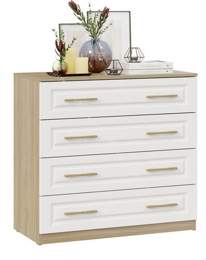 Комод «Сэнди» - 211.001.000 Вяз благородный, Белый