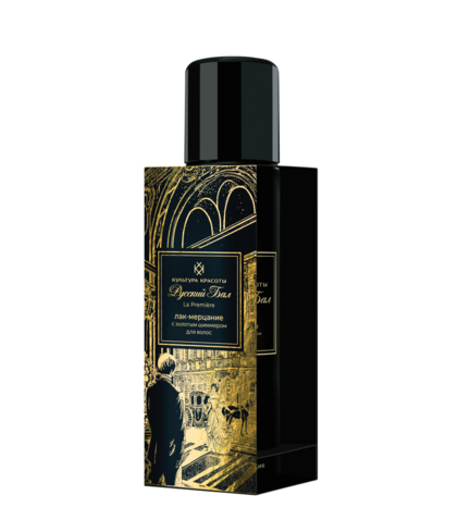 Лак-мерцание для волос с золотым шиммером «Русский бал» ESTEL КУЛЬТУРА КРАСОТЫ 75 мл