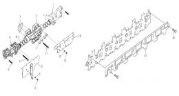 Передний выпускной коллектор v2