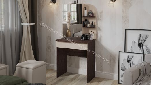 Стол туалетный «Майя» (Венге Цаво/Дуб Белфорт)