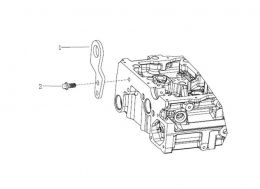 ПЕРЕДНИЙ Кронштейн ПОДВЕСКИ Howo, Sitrak MC11, MC13